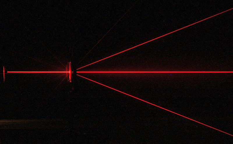 laser diffraction grating lab