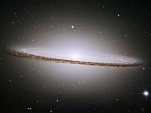 The Sombrero galaxy is a fascinating lenticular. Credit: NASA/ESA