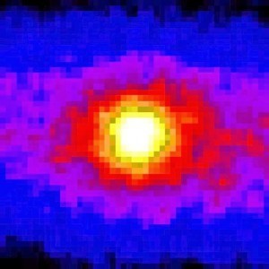 A neutrino image of the Sun. Credit: R. Svoboda and K. Gordan - LSU