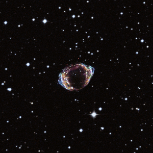in x-ray vs. visible.